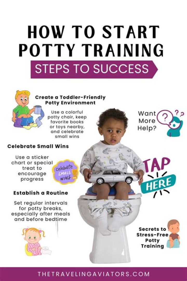 How do you potty train a resistant toddler?