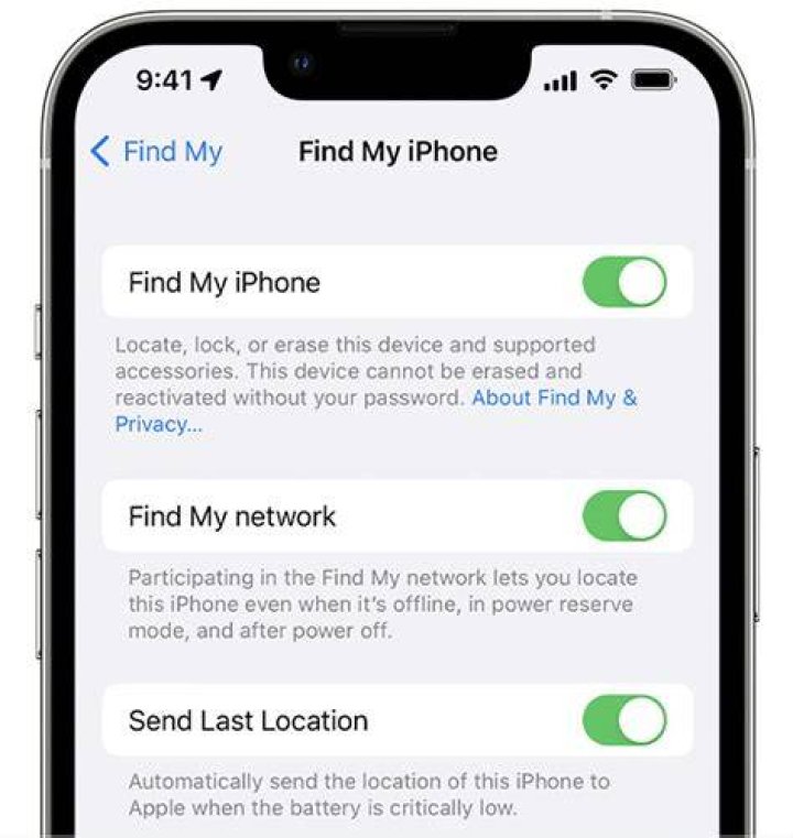How do you put your iPhone on private mode?