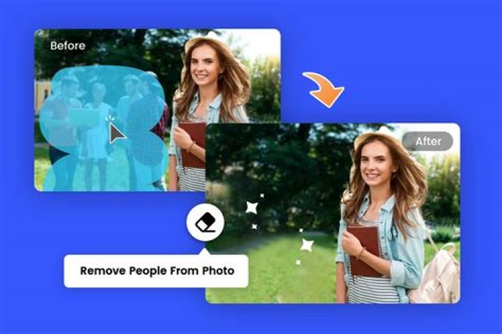 How do you remove someone from a picture on android?