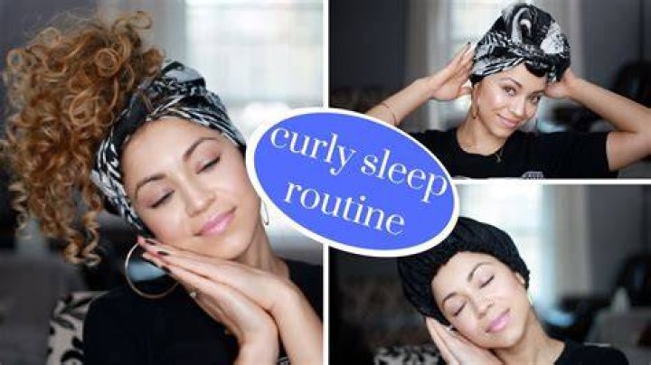 How do you sleep with hair so it looks good in the morning?
