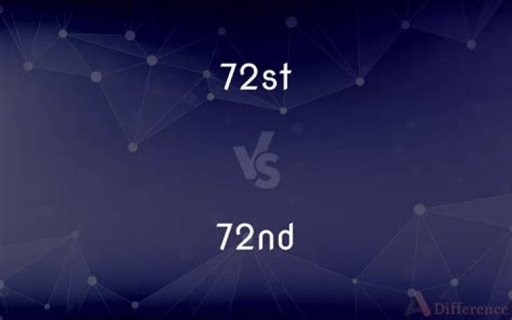How do you spell 72nd?