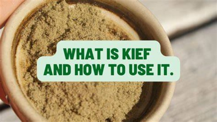 How do you use kief in a drink?