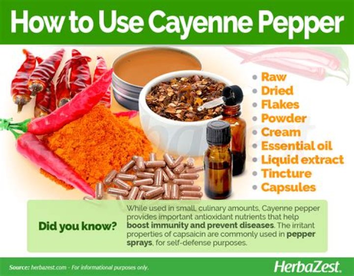 How does cayenne pepper help neuropathy?