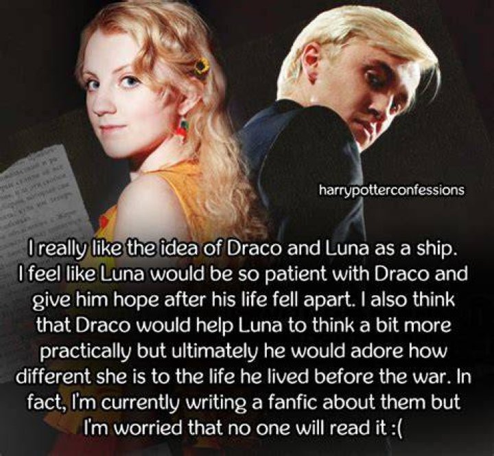 How is Luna related to Draco?