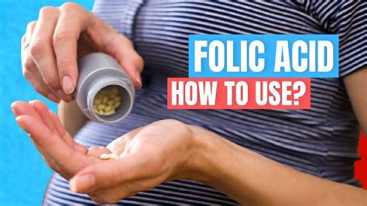 How long do folic acid tablets take to work?