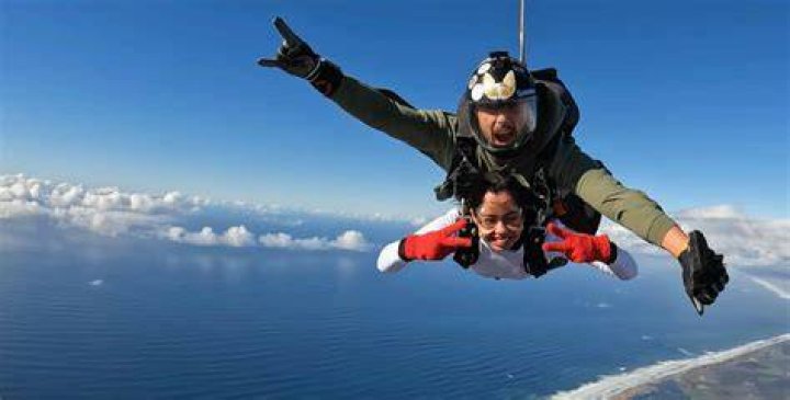 How long does a 15000 ft skydive take?