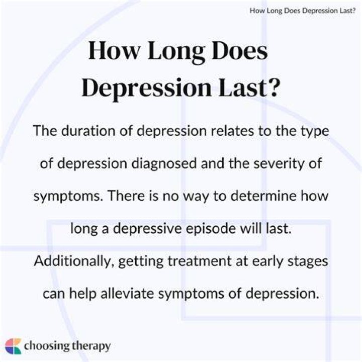 How long does depression last after infidelity?
