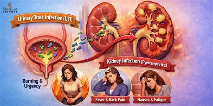 How long does it take for a UTI to turn into a kidney infection?