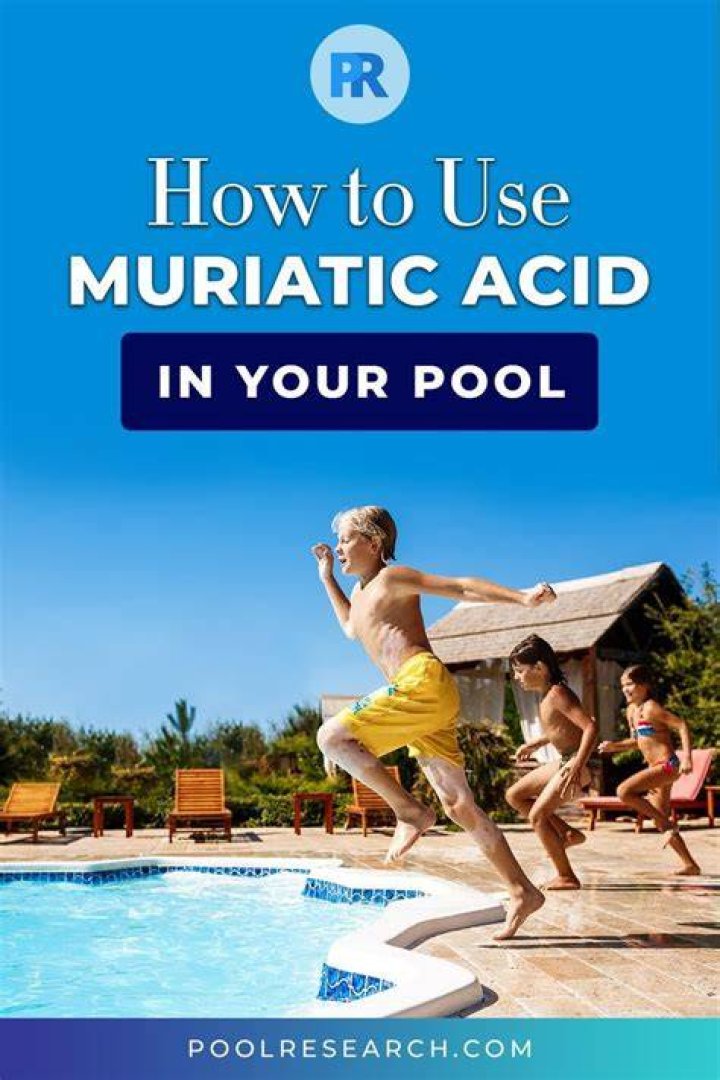 How long does it take for muriatic acid to work in a pool?