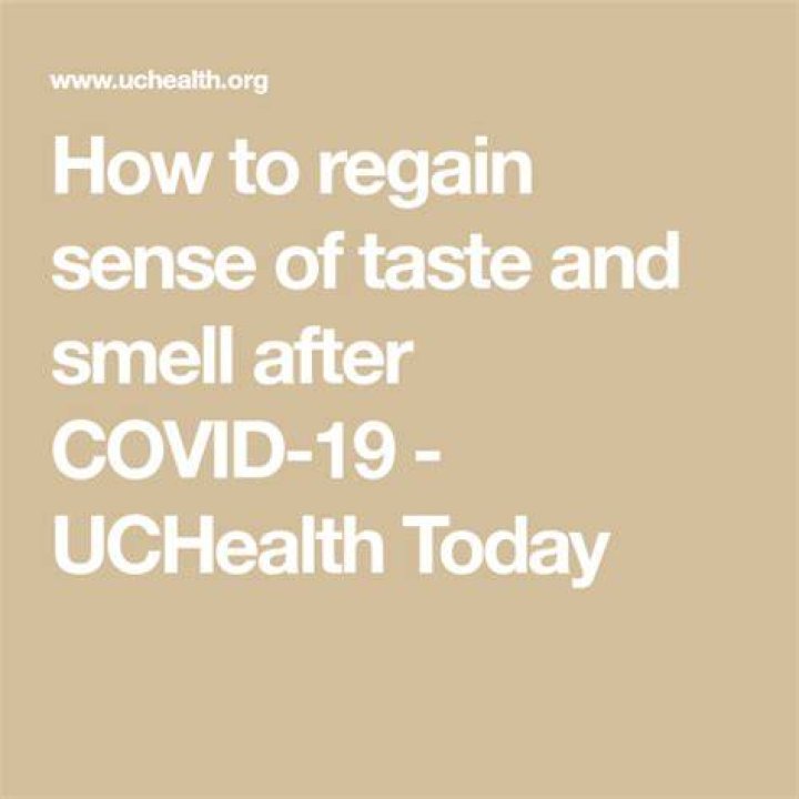 How long does it take to regain sense of smell after COVID?