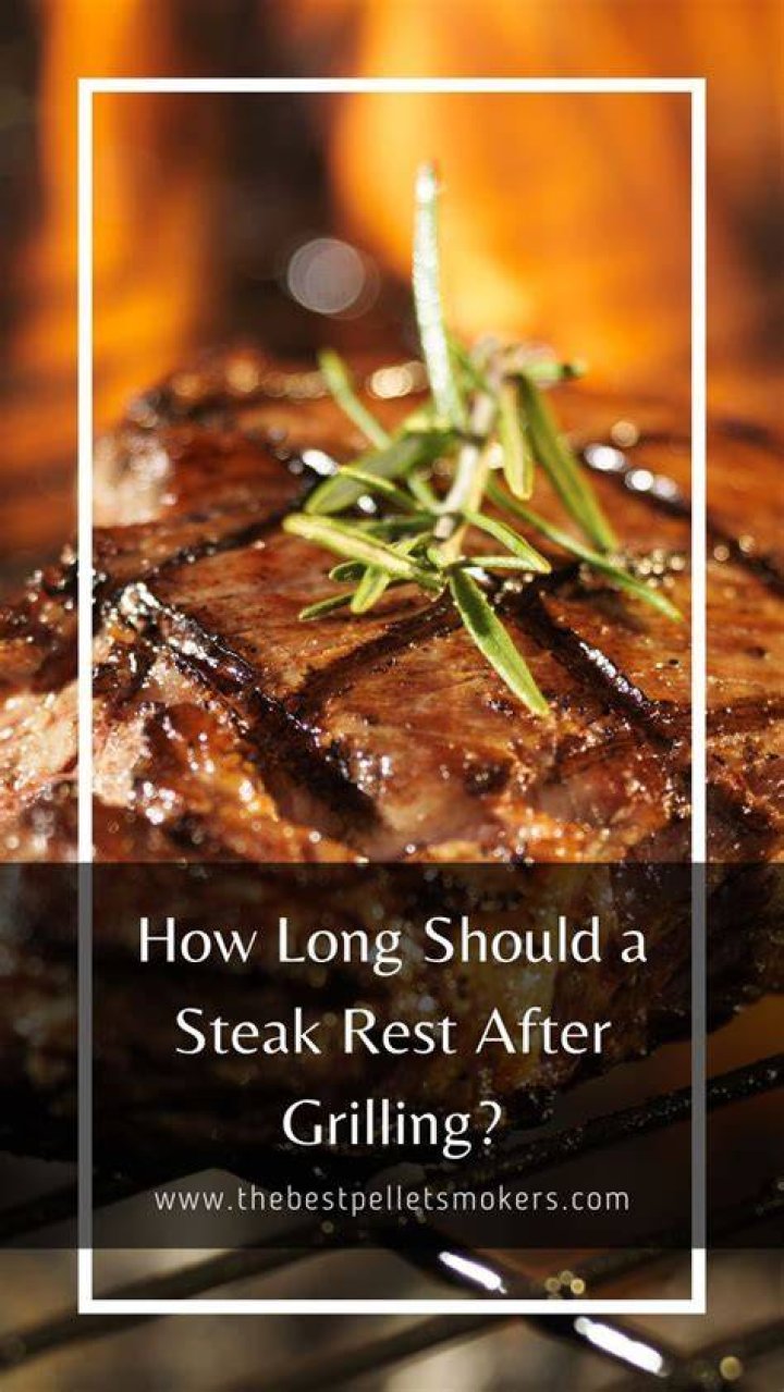 How long should a steak rest?