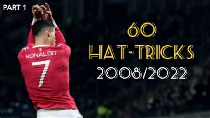 How many hat-tricks does CR7?
