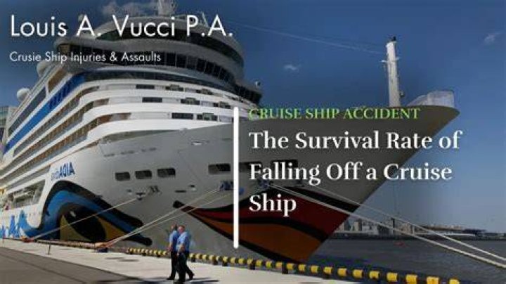 How many people fall from cruise ships each year?