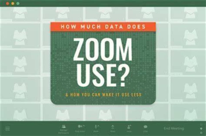 How much data does Zoom use for 3 hours?