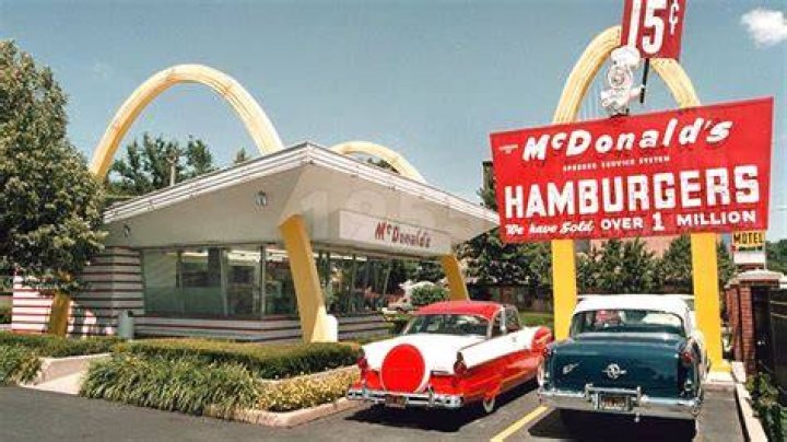 How much did a McDonald's hamburger cost in 1948?