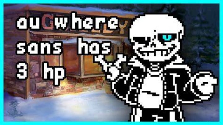 How much HP does Undertale Sans have?
