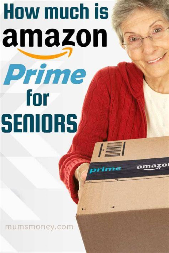 How much is Amazon Prime for seniors?
