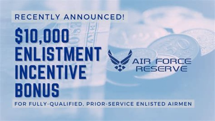 How much is the Air Force signing bonus?