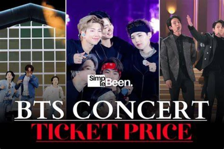 How much is the ticket for BTS concert in Philippines 2021?