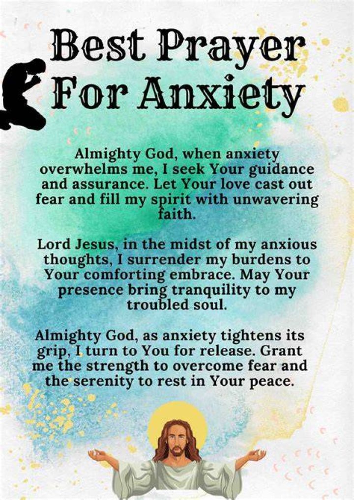 How prayer helps with anxiety?