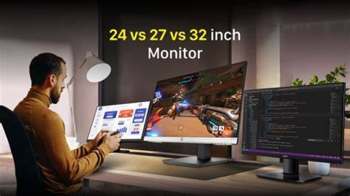 Is 32 inch too big for a monitor?