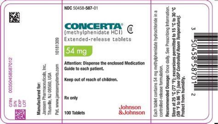 Is 54 mg of Concerta a lot?
