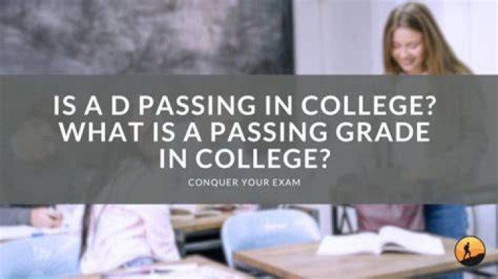 Is a D+ passing?