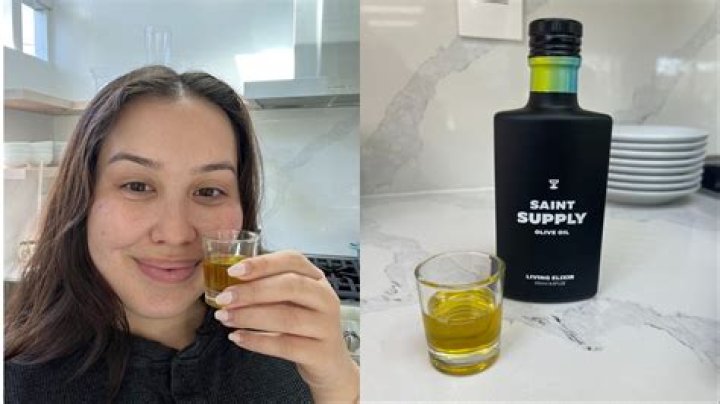 Is a shot glass of olive oil good for you?