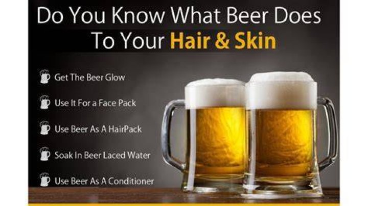 Is beer good for your hair?