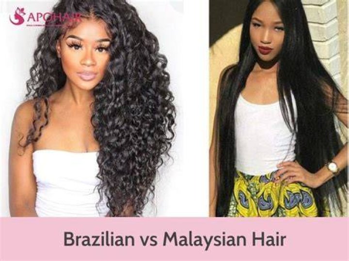Is Brazilian or Malaysian hair thicker?