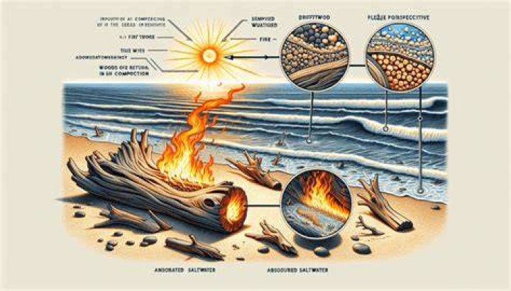 Is burning driftwood toxic?