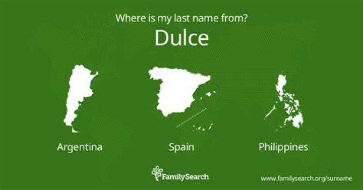 Is Dulce a common name?