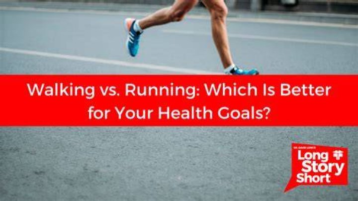 Is fast walking better than running?