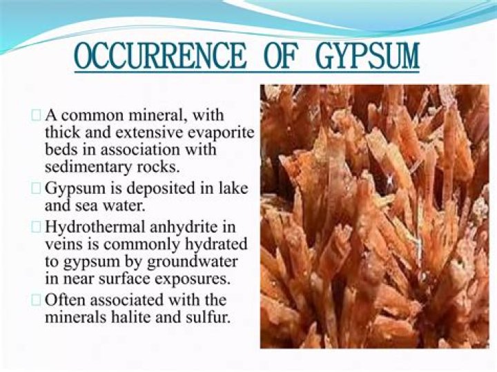 Is gypsum toxic to humans?