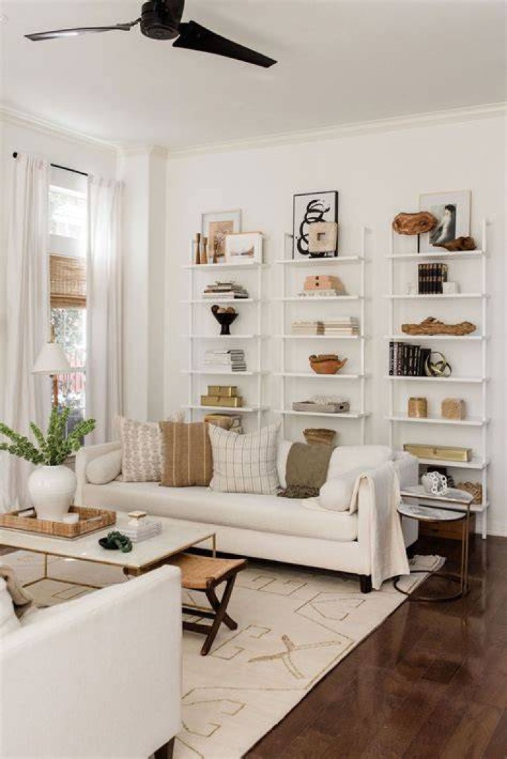 Is having white walls in style?
