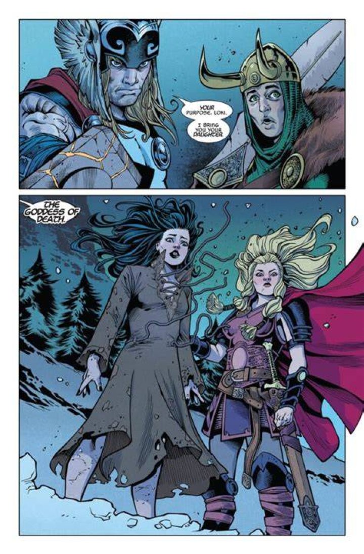 Is Hela Thor's wife?