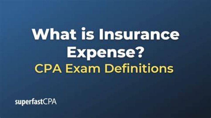 Is insurance an operating or administrative expense?