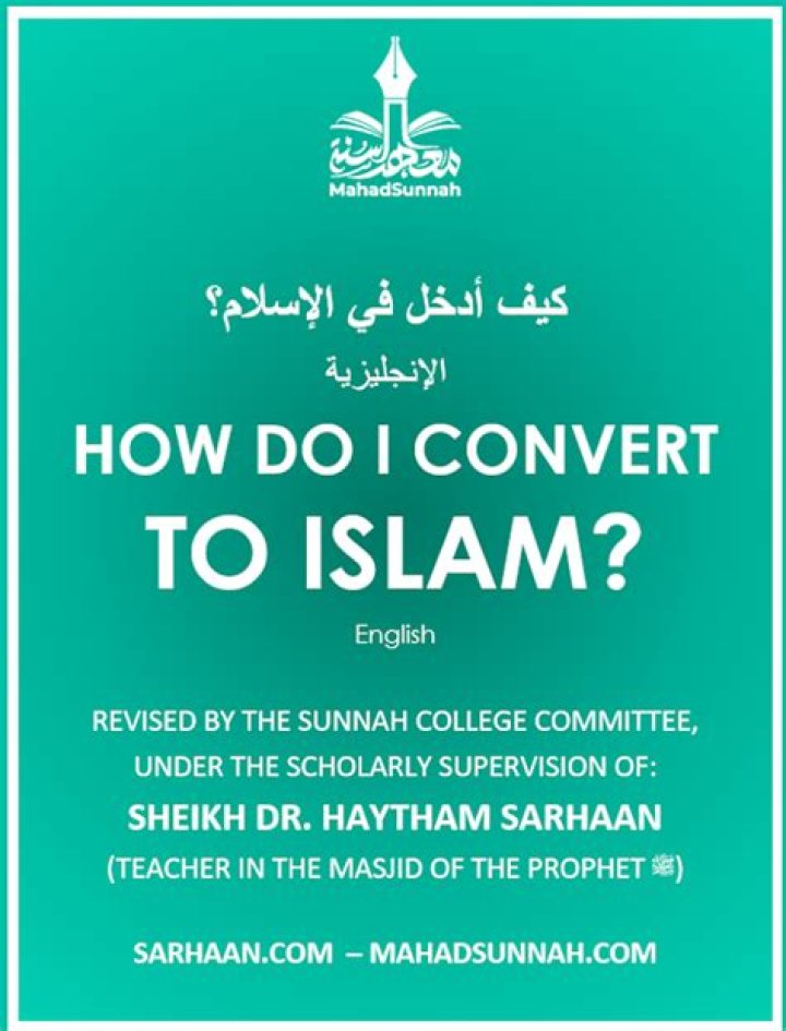 Is it a sin to convert to Islam?