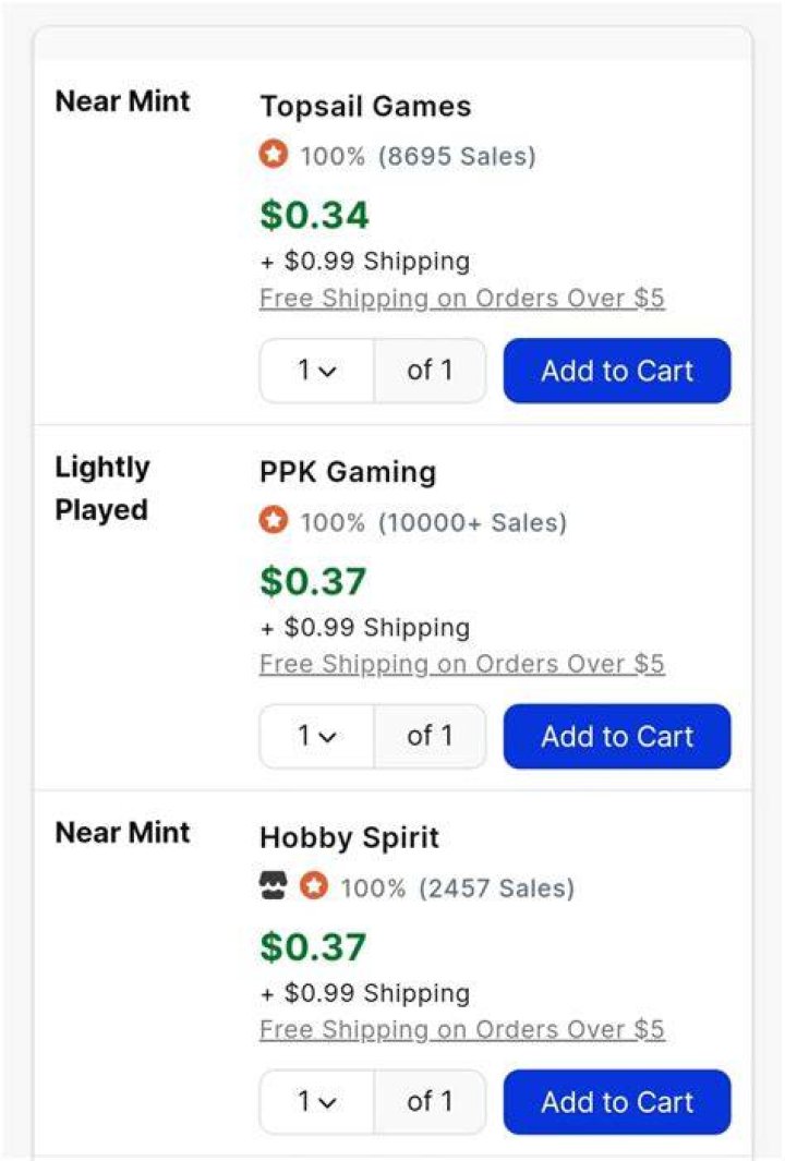 Is it free to sell on TCGplayer?