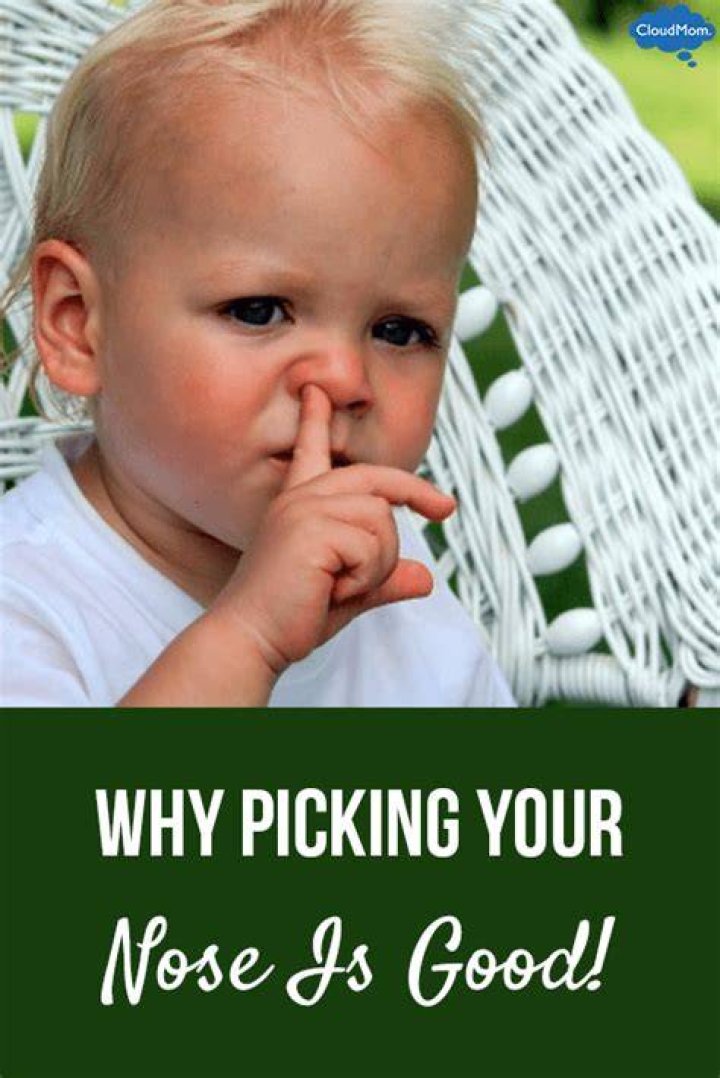 Is it good to pick your nose?