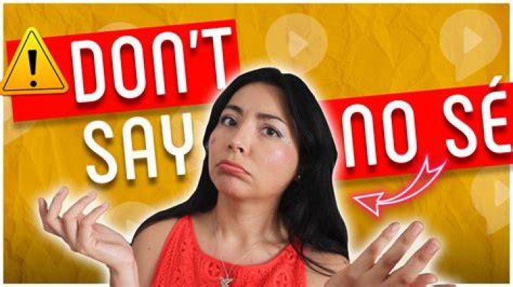 Is it no se or no sabe?