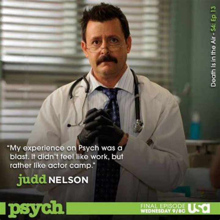 Is Judd Nelson in Psych?