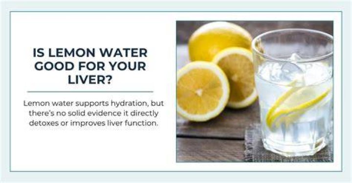 Is lemon good for your liver?