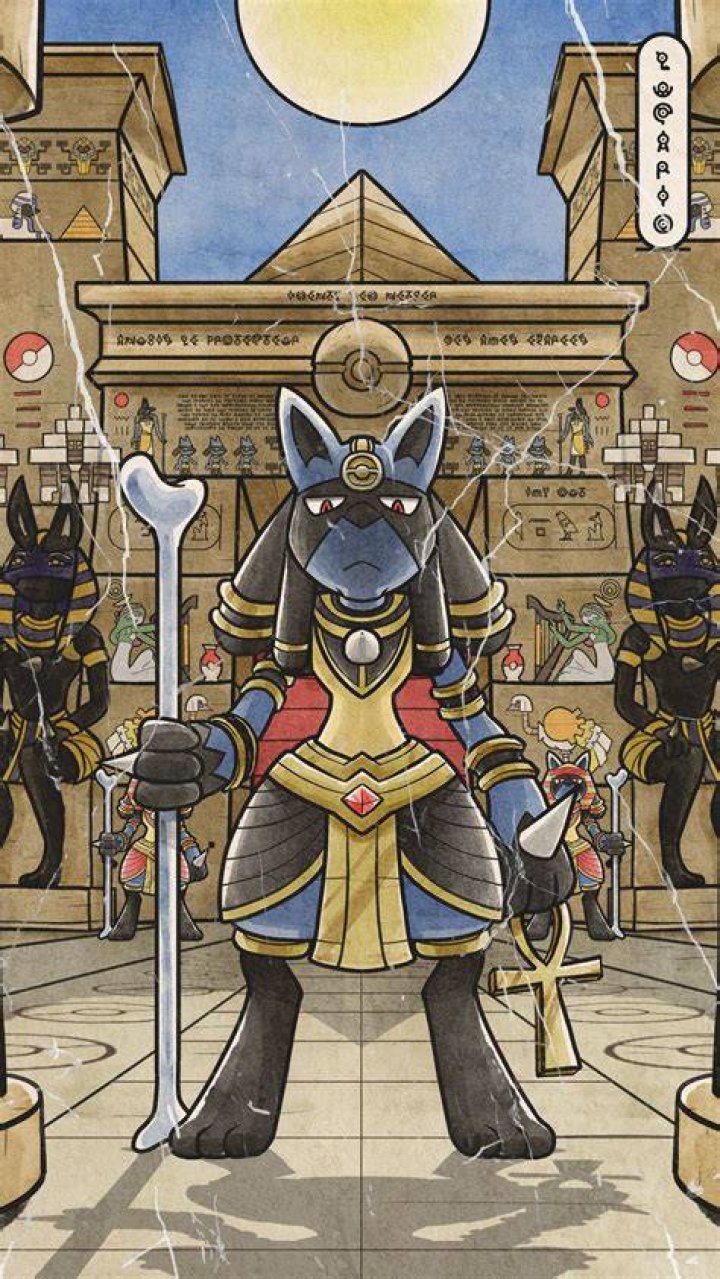 Is Lucario Anubis?