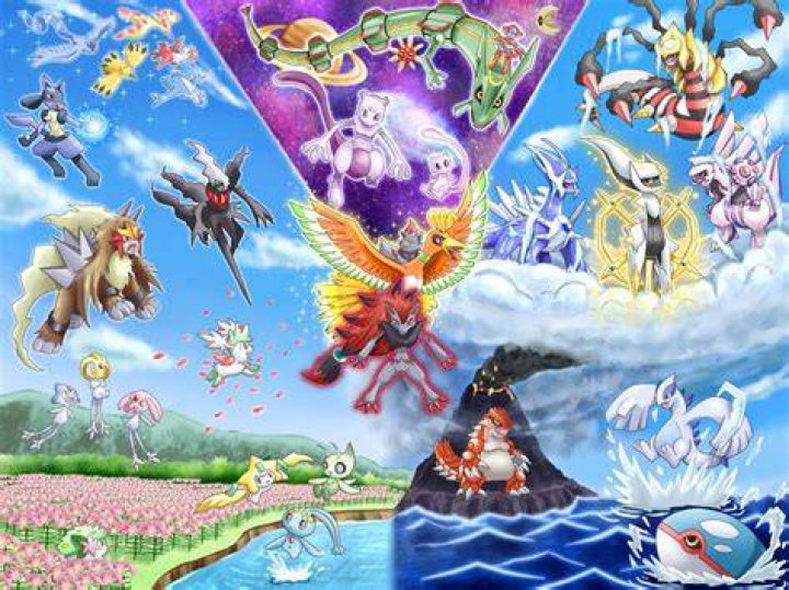Is Mew Ho-Oh?