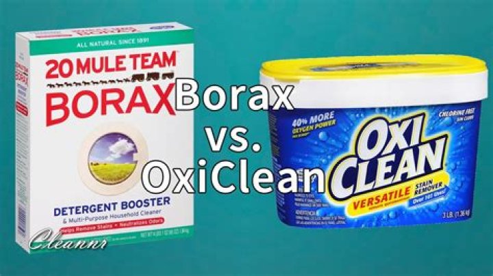 Is OxiClean the same as borax?