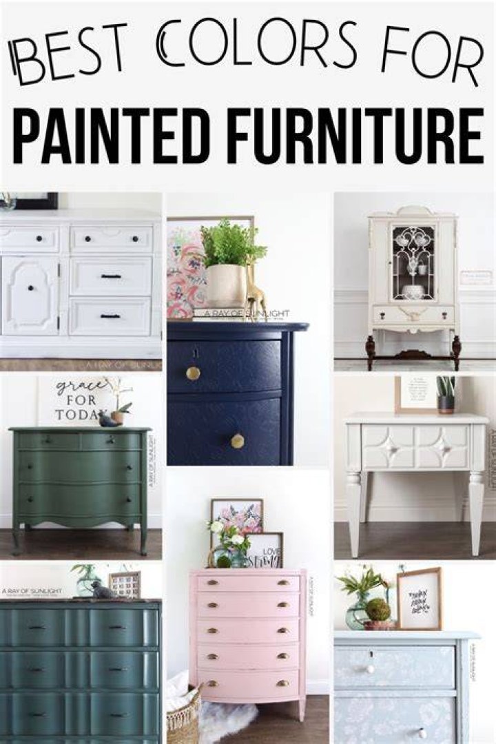 Is painted furniture still popular 2021?