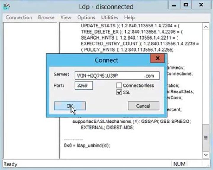 Is port 3269 secure?