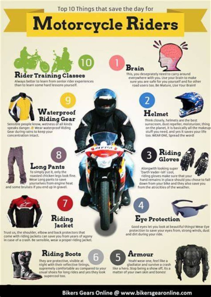 Is riding a motorcycle healthy?