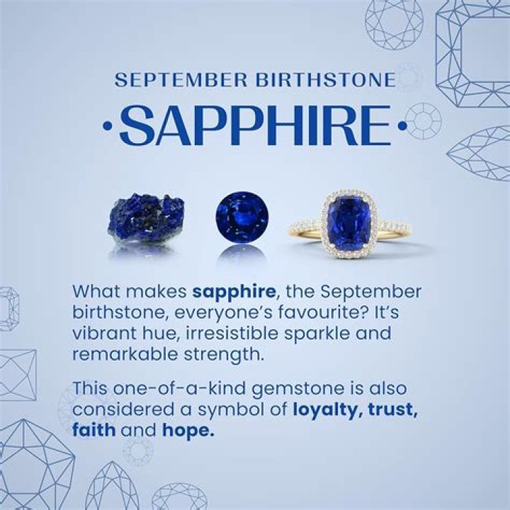 Is sapphire a good birthstone?